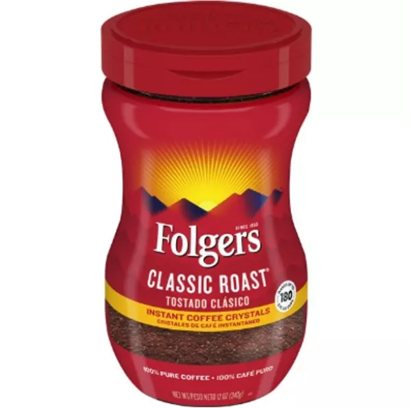 Fg 12oz Caf Instant 6ct - FOLGERS