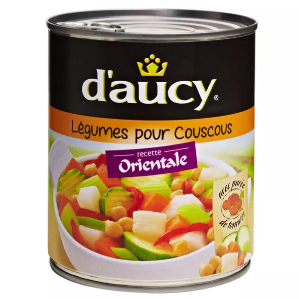 Legumes para Cuscuz, 800g - DAUCY