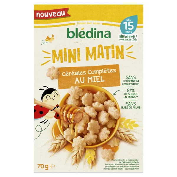 Cereali da 15 mesi pieni di miele - BLEDINA