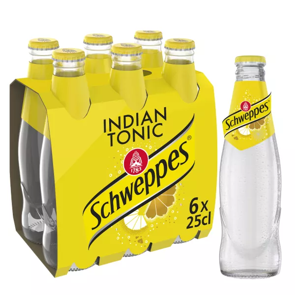 Soda Indian Tonic 6x25cl - SCHWEPPES
