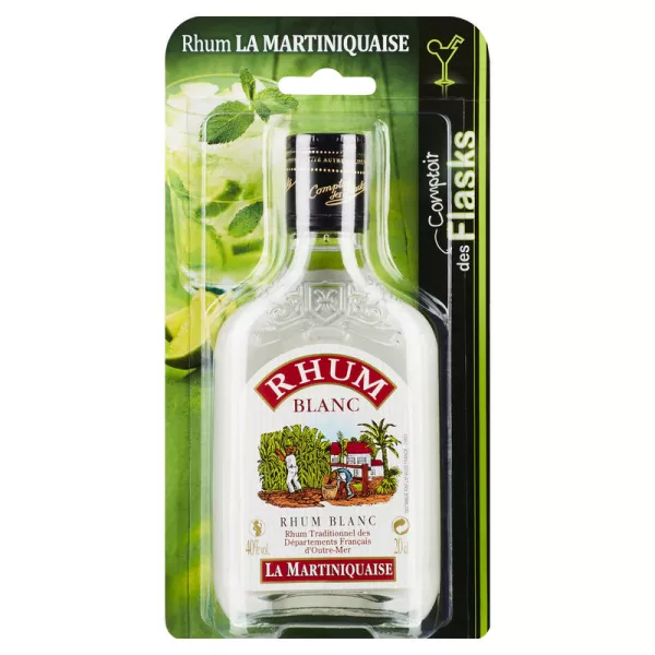 Weißer Rum La Martiniquaise, 40°, 20cl Flasche - LA MARTINIQUAISE