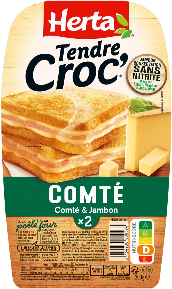 Tender Croc Comte Ham 200g