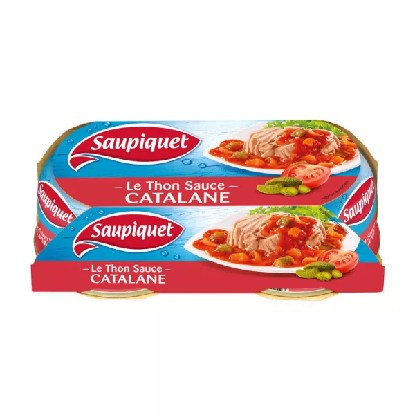 Thon à La Catalane, 2X135g - SAUPIQUET