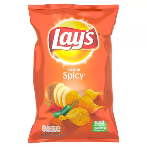 Khoai tây chiên cay, 130g - LAY'S