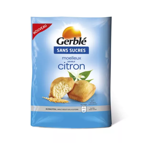 Hương chanh dịu nhẹ không đường 196g - GERBLE