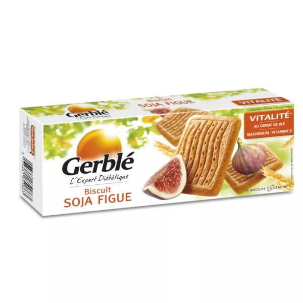 Galleta de soja e higos 270g - GERBLE