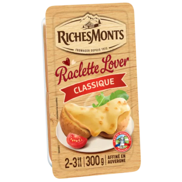 300g Raclette Riquezas Monts - RICHES MONTS