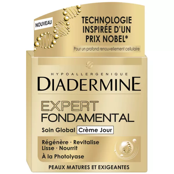 Global Care Fundamental Expert Creme de Dia para Pele Madura e Exigente, 50ml - DIADERMINE