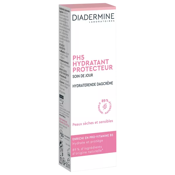 Crema da giorno idratante PH5 Pelli secche e sensibili, 50 ml - DIADERMINE