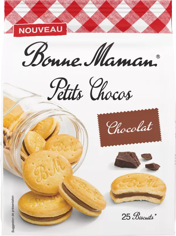 Bánh quy nhân sô cô la Petits Chocos 250g - BONNE MAMAN