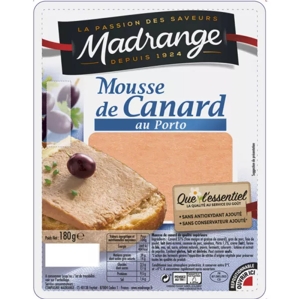 Mousse Cnd Oporto 180g Madrange