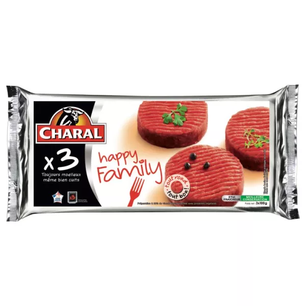 Haché Familia feliz, 100g - CHARAL