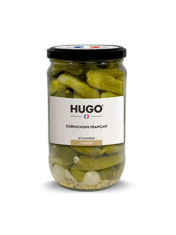 Cornichon Français Au Vinaigre Le Classique 360g - Hugo