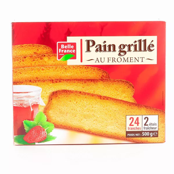 Geröstetes Weizenbrot 500g - BELLE FRANCE