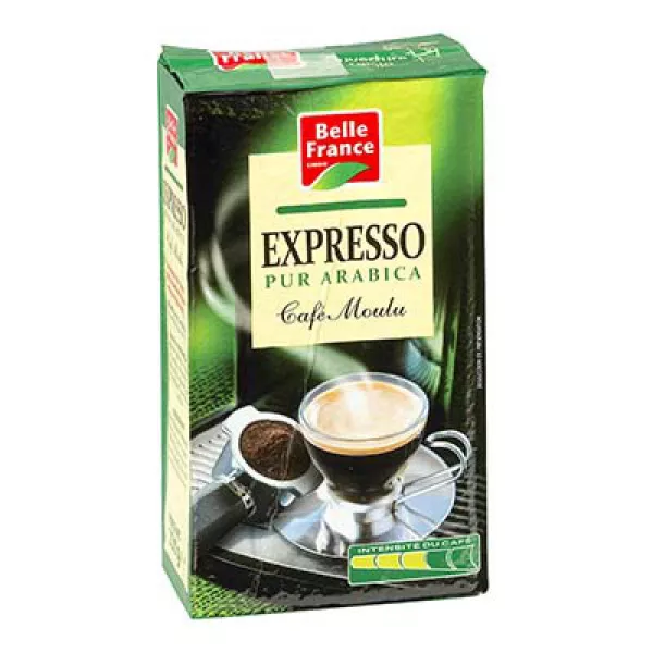 Moulu Espresso Pur Arabica Coffee 250g - BELLE FRANCE