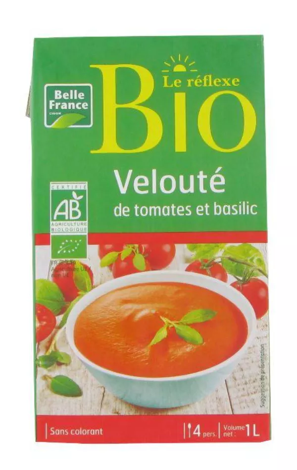 Nyanya ya Basil Velve Kikaboni Reflex 1L - BELLE FRANCE