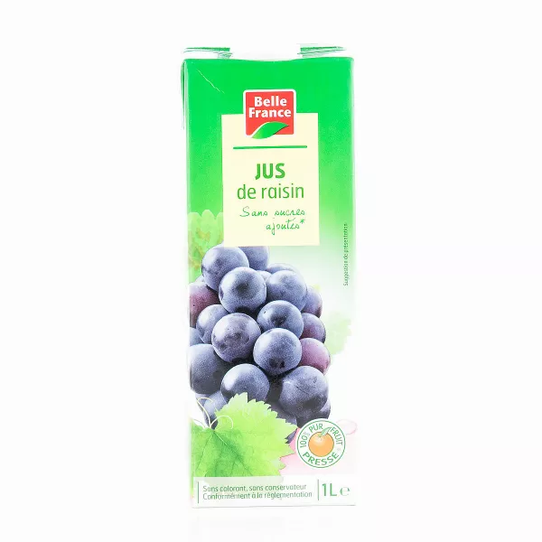 Nước Nho Không Đường 1l - BELLE FRANCE
