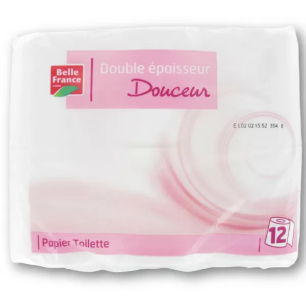 Carta igienica doppio spessore X12 - BELLE FRANCE