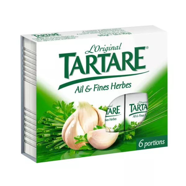 Cream Cheese Alho e Ervas 6 porções - TARTARE