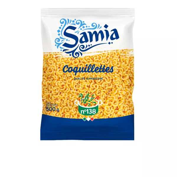 Pasta con conchas n°138 500g - SAMIA