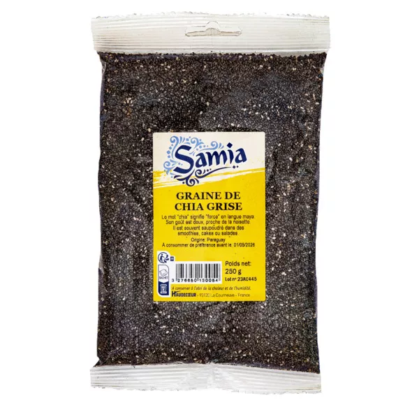 Grauer Chiasamen 250g - SAMIA