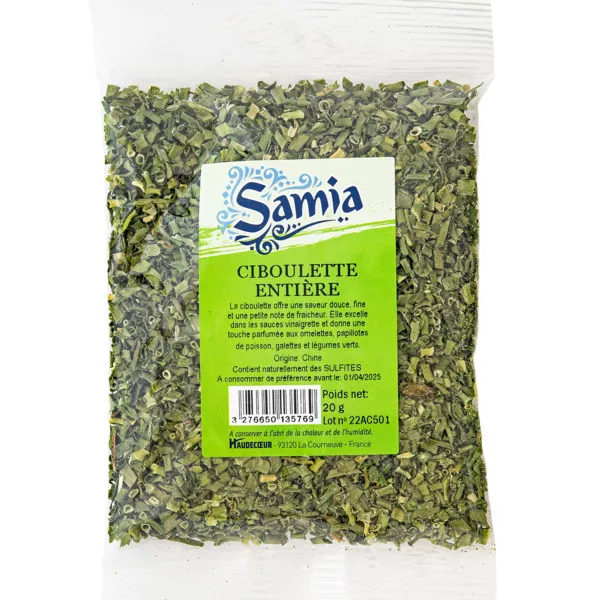 साबुत चाइव्स 20 ग्राम - SAMIA