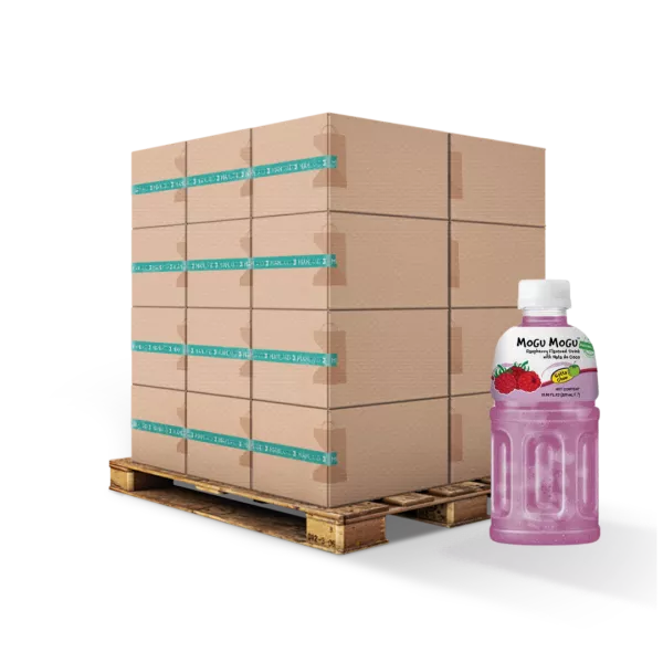 Himbeer-Kokos-Cremegetränk 32 cl für 24 Stück - MOGU MOGU