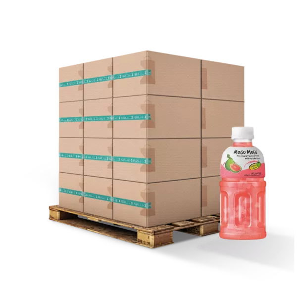 Boisson Goyave Rose Et Nata De Coco 32cl Fr X24 - MOGU MOGU