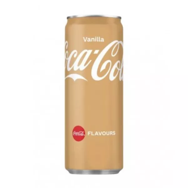 Vanilla GAzeuse drinks 33cl fr Slim x24 - Coca Cola
