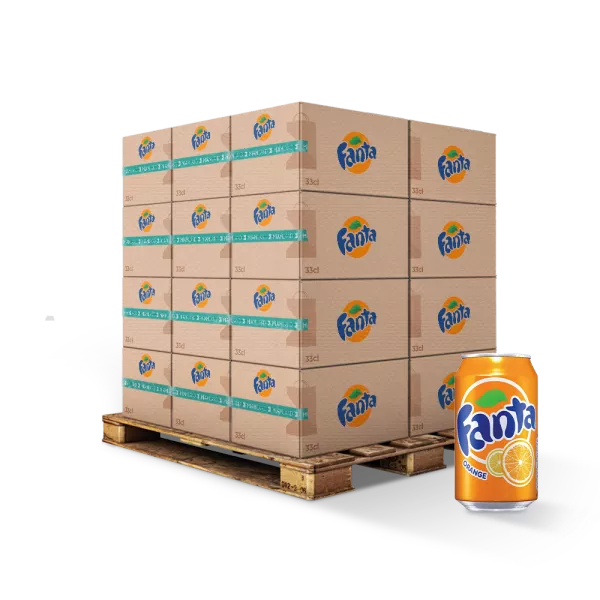 Soda laranja 33cl Eur x24 gordo Eur - Fanta