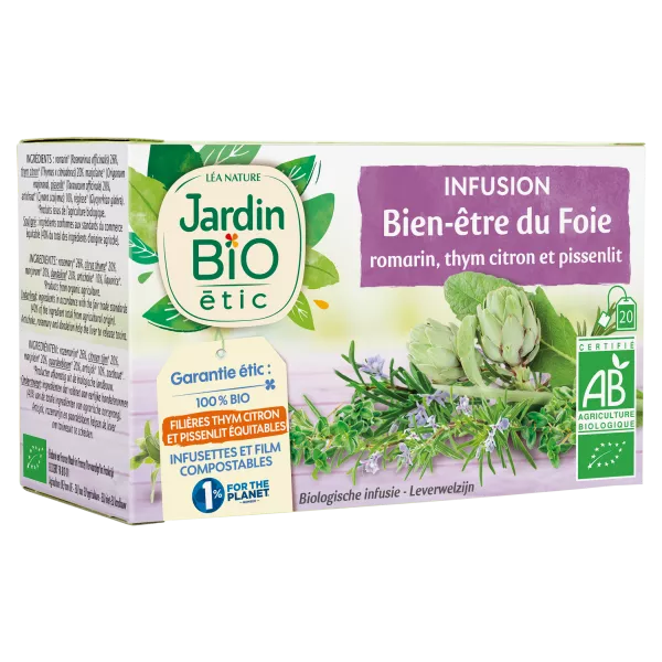 Jb Infu Bienestar Hígado Bio 28g