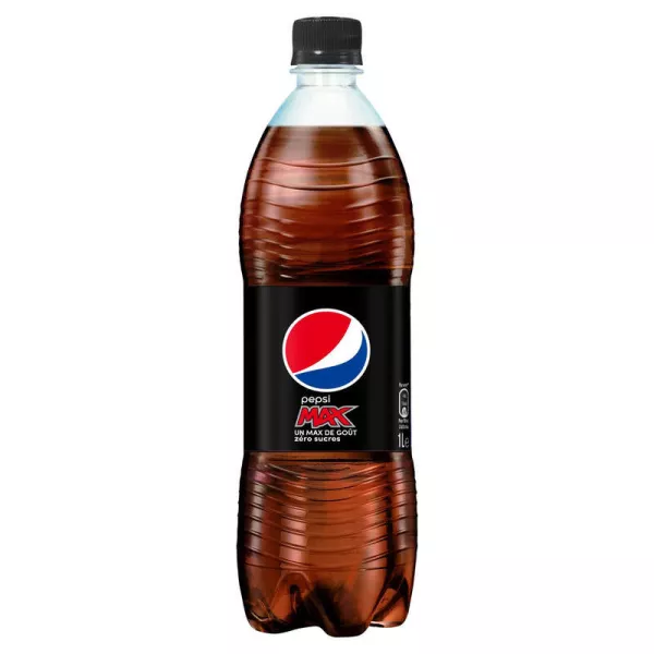 Cola soda without sugar 1L - PEPSI