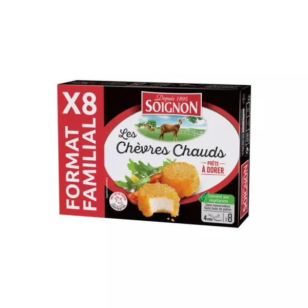 Queso Cabra Caliente Soin X8 200g