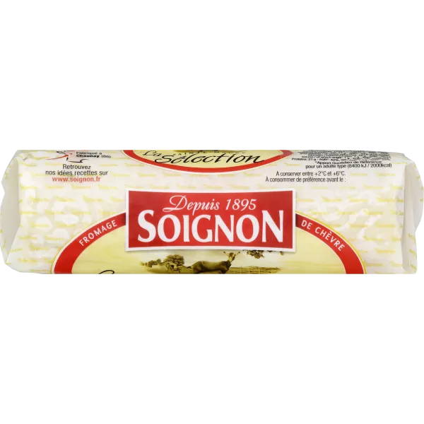 Sainte-Maure Goat Cheese La Sélection 200g - SOIGNON