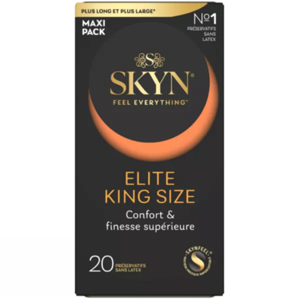 Préservatif Elite King Size Confort & Finesse Supérieure x20 -  SKYN