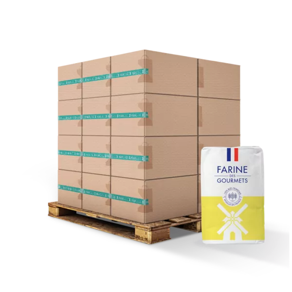 Unga gourmet manjano 1kg t55- kubwa moulin de paris - Grands Moulin De Paris