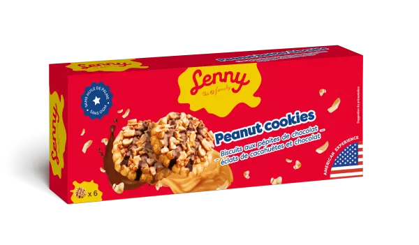 Biscoitos de Amendoim, 18x150g - LENNY