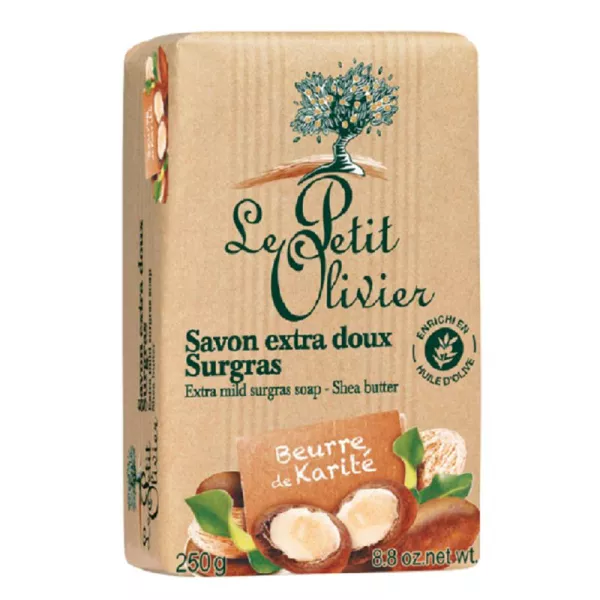 एक्स्ट्रा जेंटल सर्गरास शीया बटर साबुन 250 ग्राम - Le Petit Olivier