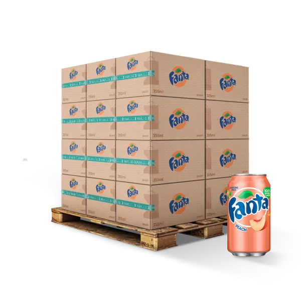 Soda Peach 355ml X12 Us - Fanta