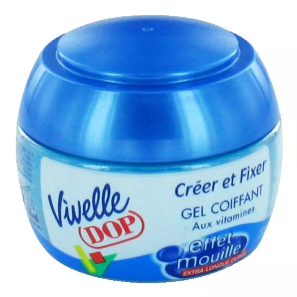 Gel coiffant effet mouillé 150ml - VIVELLE DOP