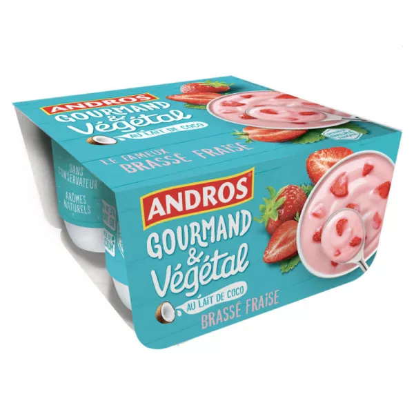 Andros Brasse Veg. 4x10 strawberry