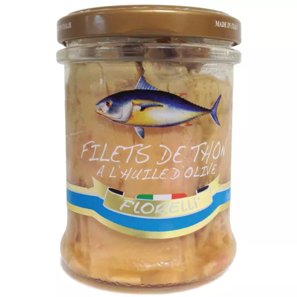 Chăn cá ngừ dầu ô liu 200g - Florelli