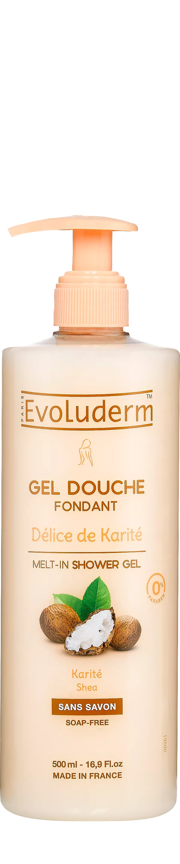 Duschgel Délice Shea 500ml - Evoluderm
