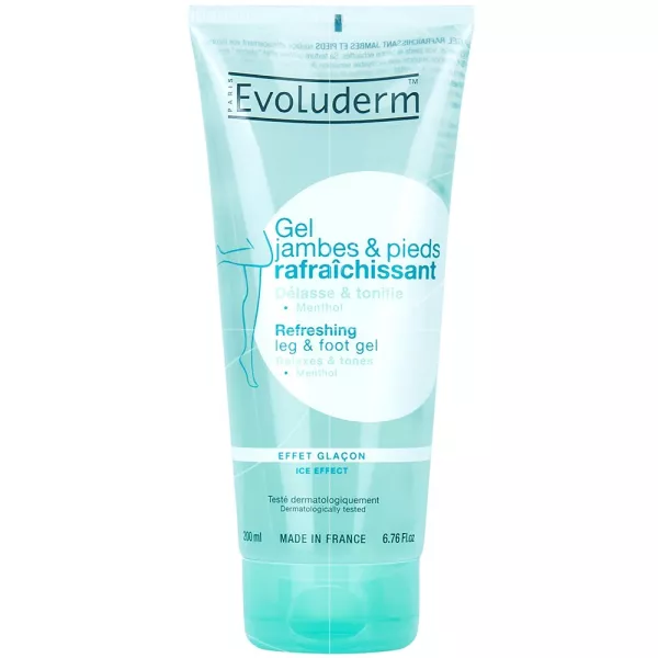 Gel Rafraîchissant Jambes & Pieds 200ml - Evoluderm