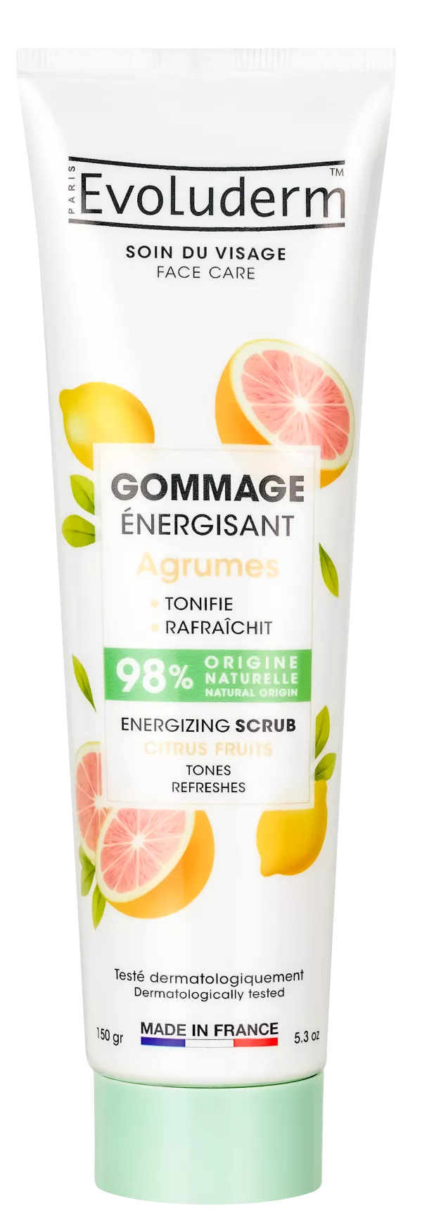 Citrus Energizing Scrub 150ml - Evoluderm