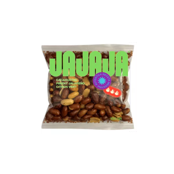 Grüne Zitronen-Jalapennos-Erdnüsse, 150 g - JAJAJA