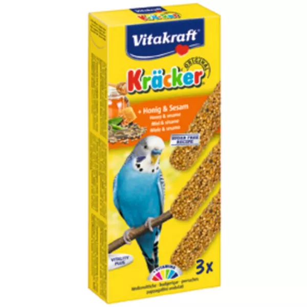 Kräckersittiche Honig & Sesam X3 - Vitakraft