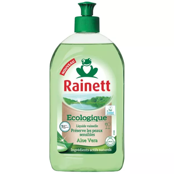 Liquide vaisselle parfum Aloe vera Ecologique 500ml - RAINETT