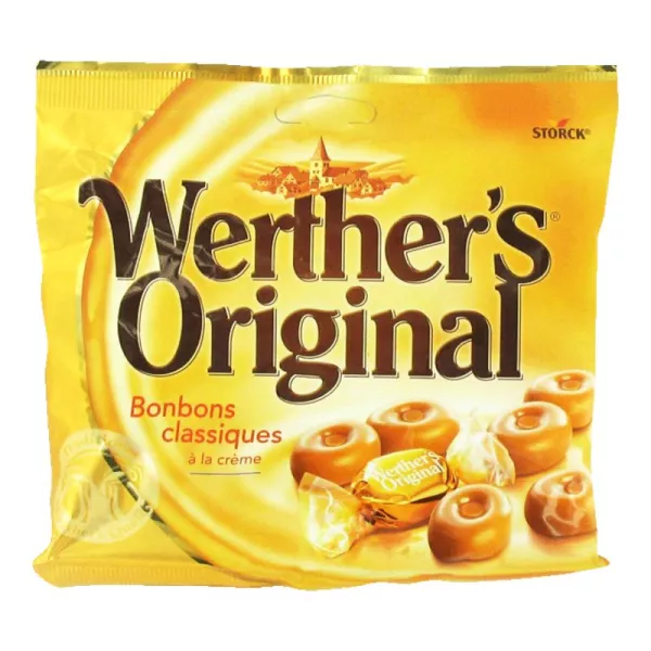 Caramelo con mantequilla y nata; 175g - WERTHER ORIGNIAL