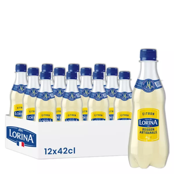 Limonade Pêche Blanche 42cl X12 - LORINA